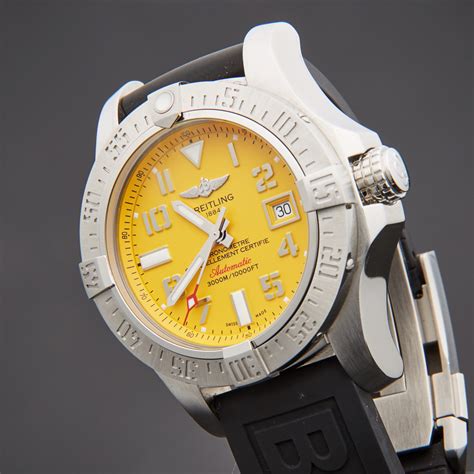 pre owned breitling seawolf